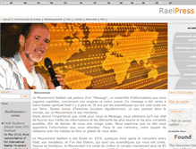 Tablet Screenshot of fr.raelpress.org